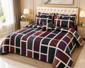 7-Piece Full Comforter Bed Set with Cushions
