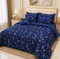 Soft Quilted King Size Comforter Bedding Set
