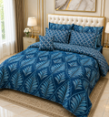 7-Piece Comforter Set for King Size Bed Quilted