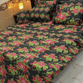7-Piece Quilted Comforter Set with Cushions and Bedsheets