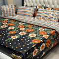 Modern King Size Quilted Bedding Set