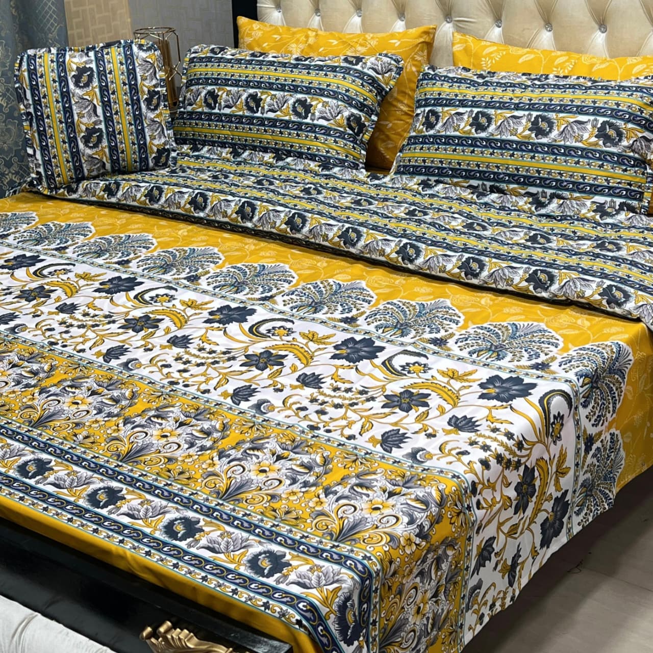 7-Piece Luxury Quilted Comforter Set Complete
