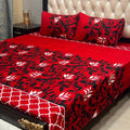 Designer Bed Sheet with Matching Pillow Covers