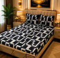 Soft 3pc fleece bedsheet-King size