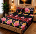Soft 3pc fleece bedsheet-King size