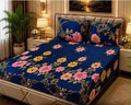 Soft 3pc fleece bedsheet-King size