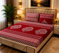 Soft 3pc fleece bedsheet-King size
