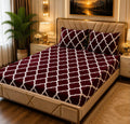 Soft 3pc fleece bedsheet-King size