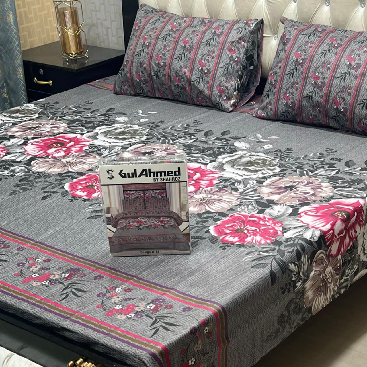 Cotton bedsheet with premuim packing-king size