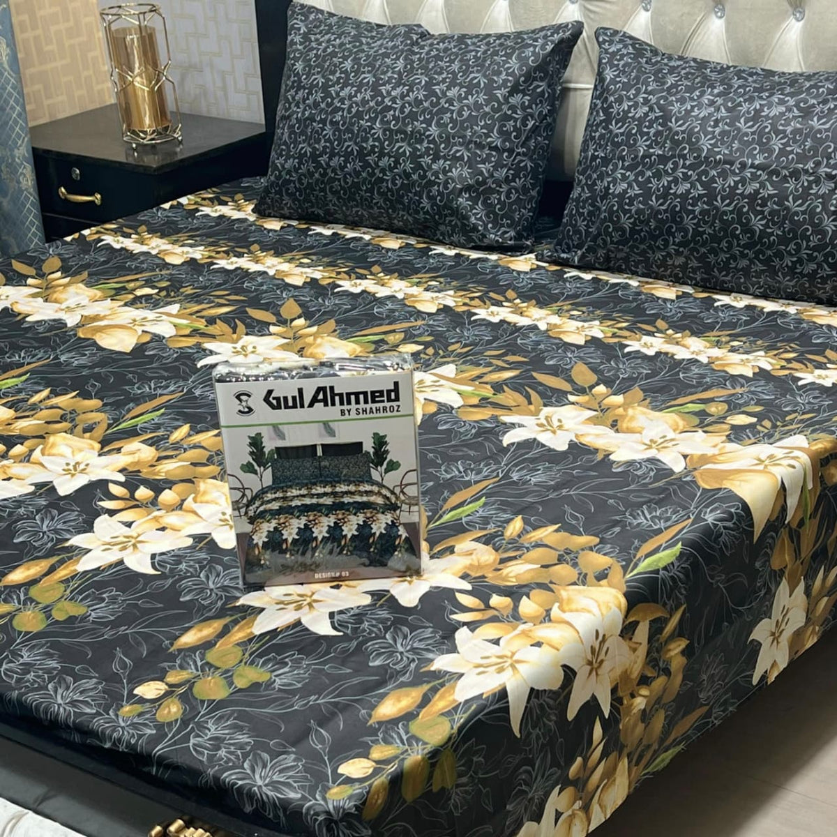Cotton bedsheet with premuim packing-king size