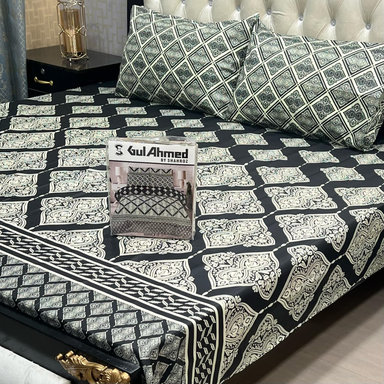 Cotton bedsheet with premuim packing-king size