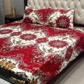 Elegant Printed Bed Sheet for Double Bed