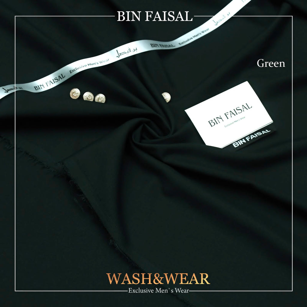 Bin Faisal  Premium Wash & Wear-GREEN