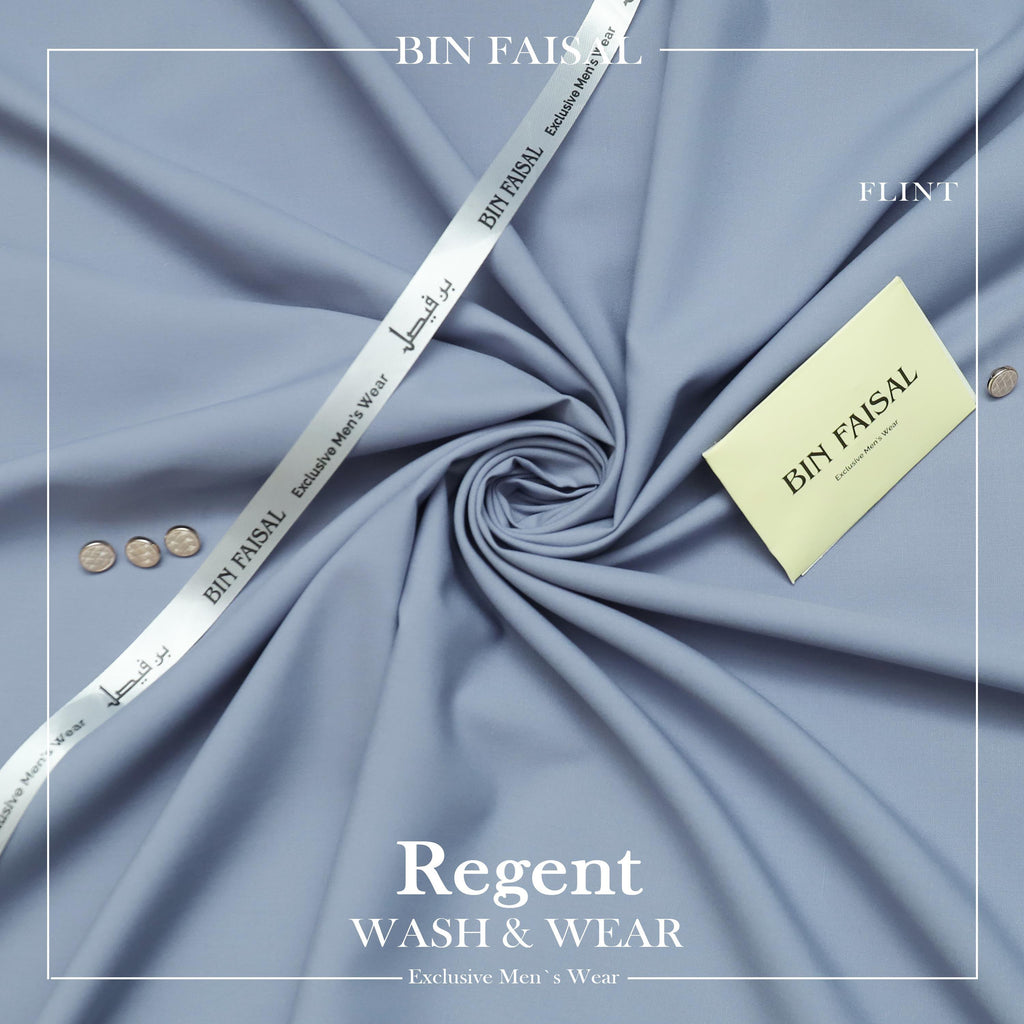 Bin Faisal  Premium Wash & Wear-LIGHT GRAY