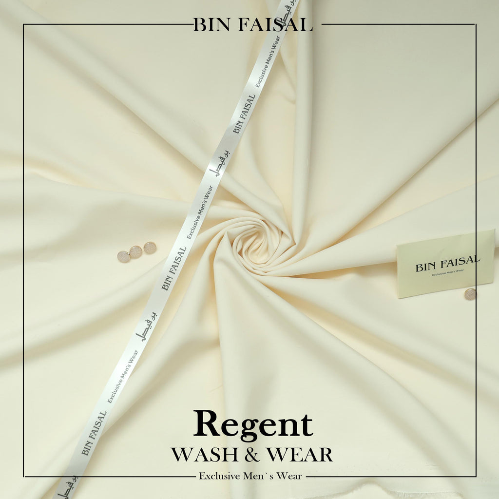 Bin Faisal  Premium Wash & Wear-CREAM