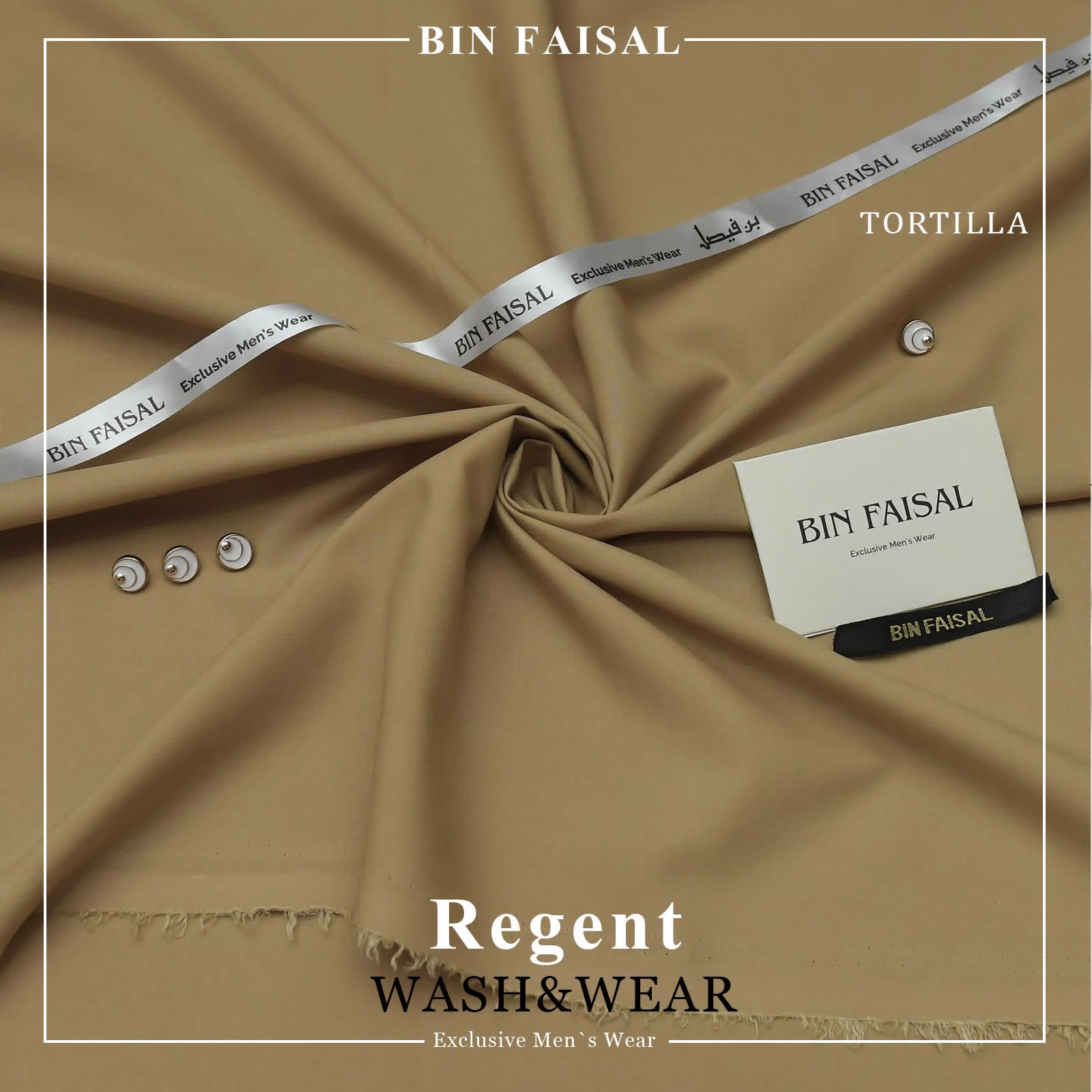 Bin Faisal  Premium Wash & Wear-TORTILA