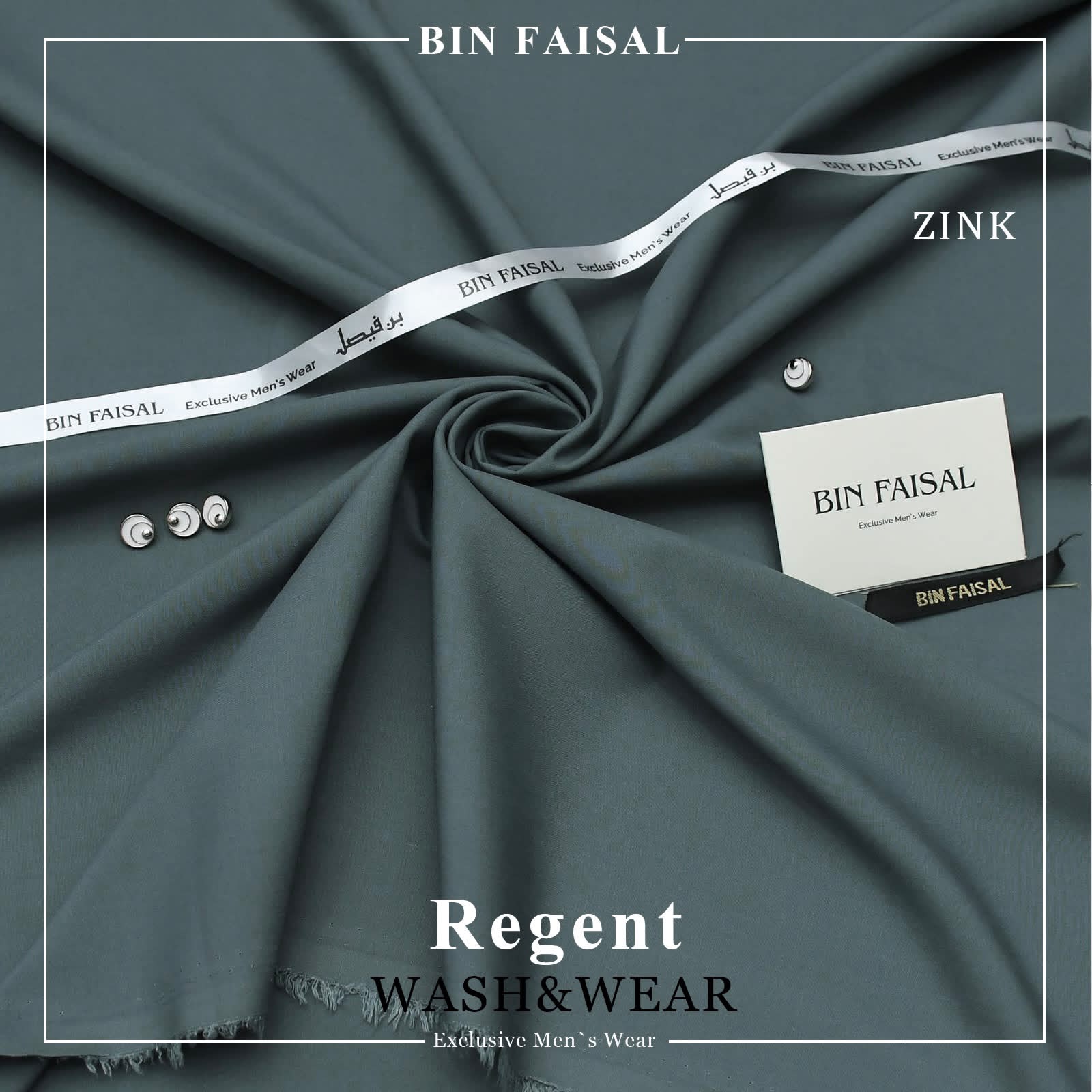 Bin Faisal  Premium Wash & Wear-ZINK