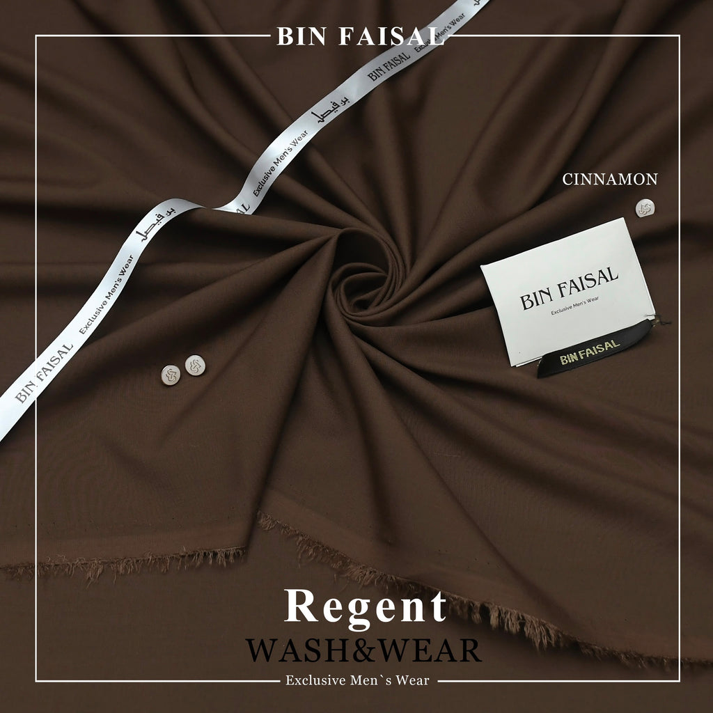 Bin Faisal  Premium Wash & Wear-CINNAMON COLOR