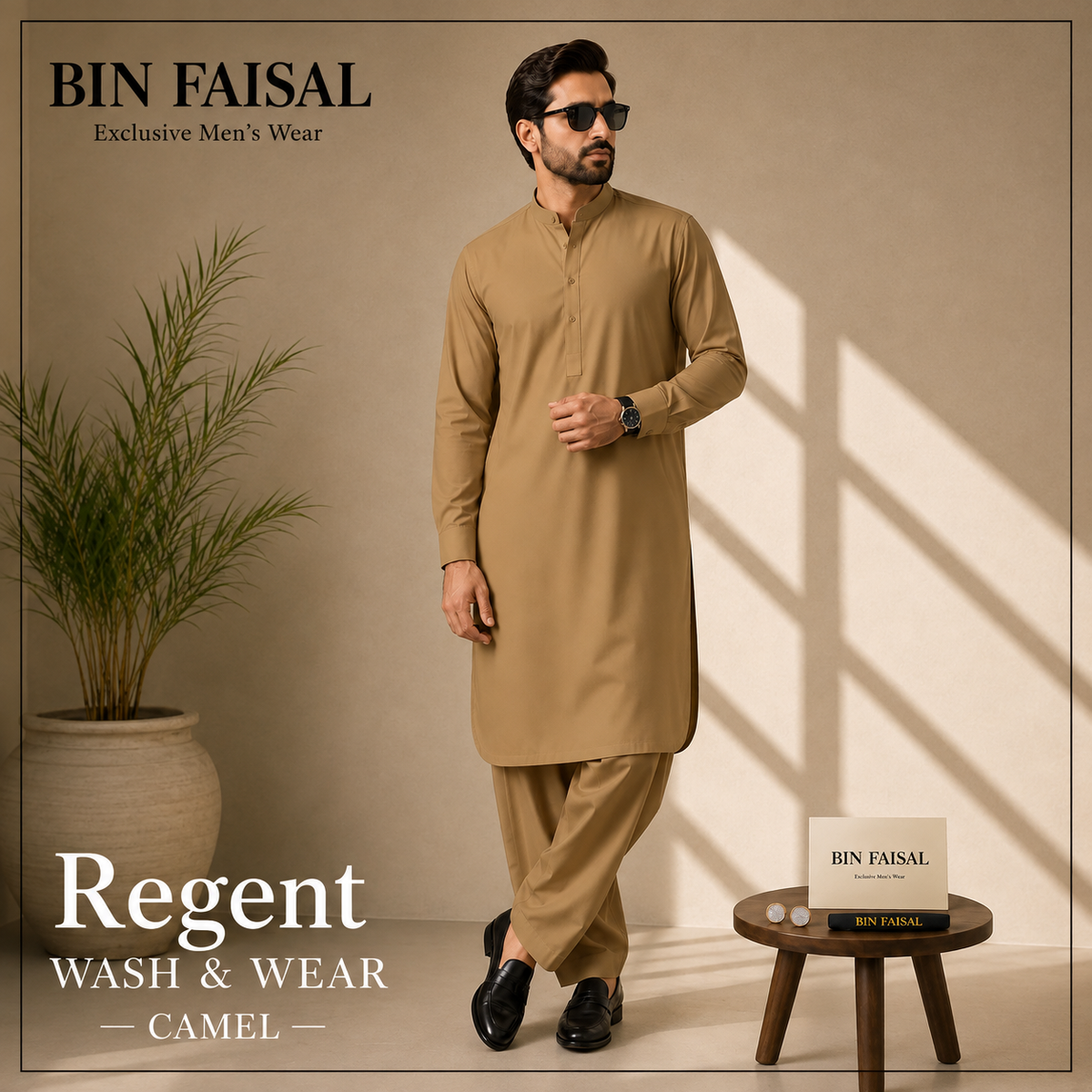 Bin Faisal  Premium Wash & Wear-TORTILA