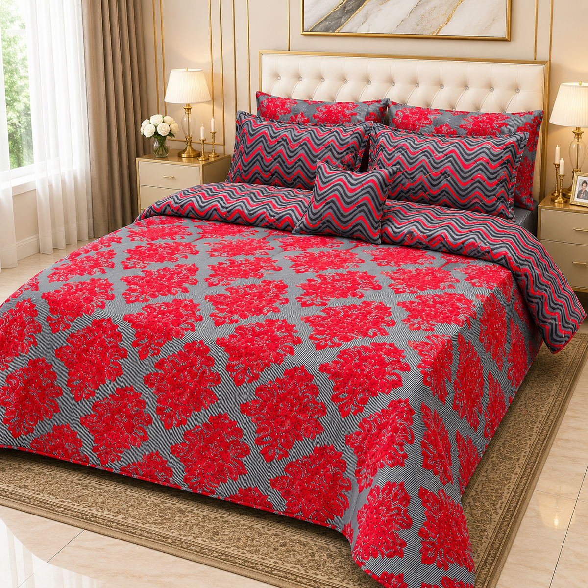 Top 7-Piece Quilted Bedding Collection