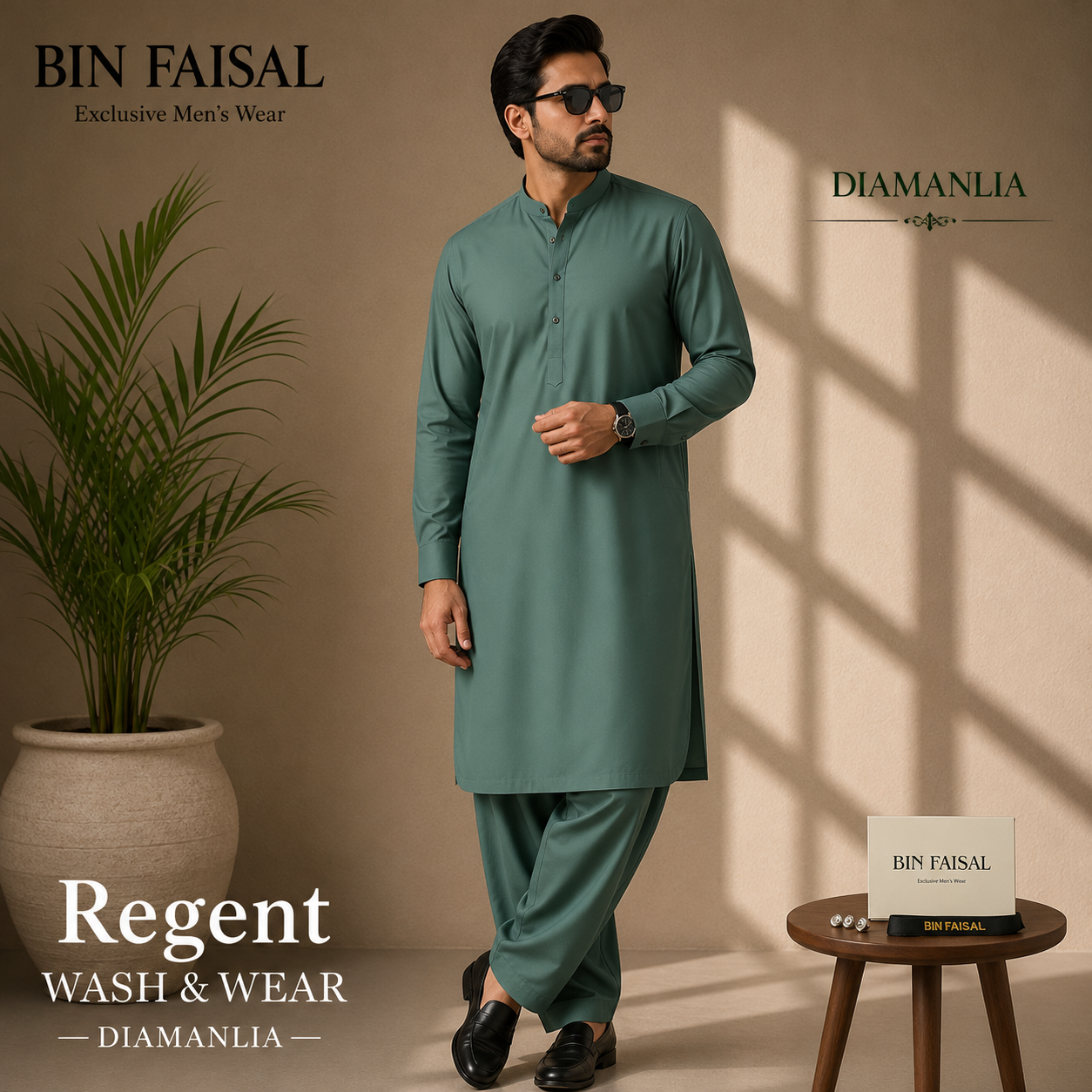 Bin Faisal  Premium Wash & Wear-Diamalia