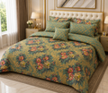 Royal 7-Piece Quilted Comforter Set with Cushions