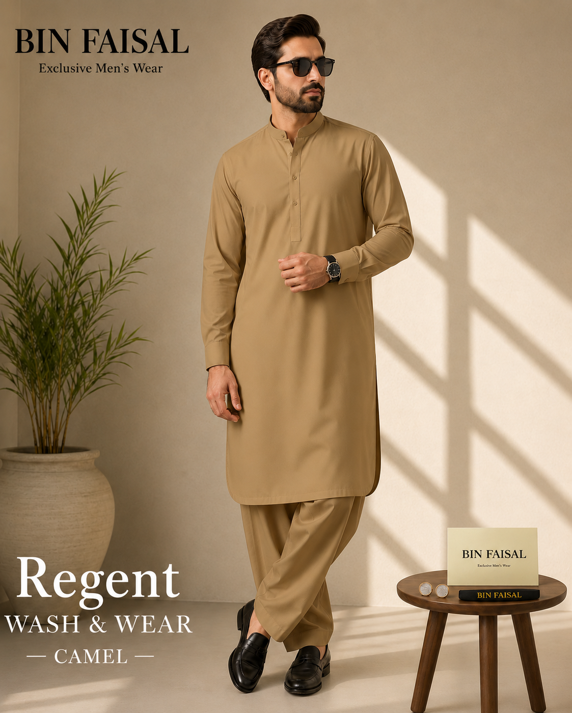 Bin Faisal  Premium Wash & Wear-TORTILA
