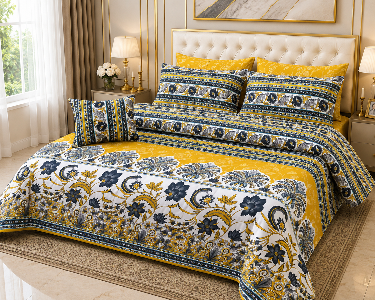 Elegant 7-Piece King Size Comforter Set
