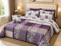 7-Piece King Size Bedding Set Quilted Comforter