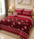 Complete 7-Piece Quilted Bed Set King Size