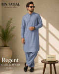 Bin Faisal  Premium Wash & Wear-LIGHT GRAY
